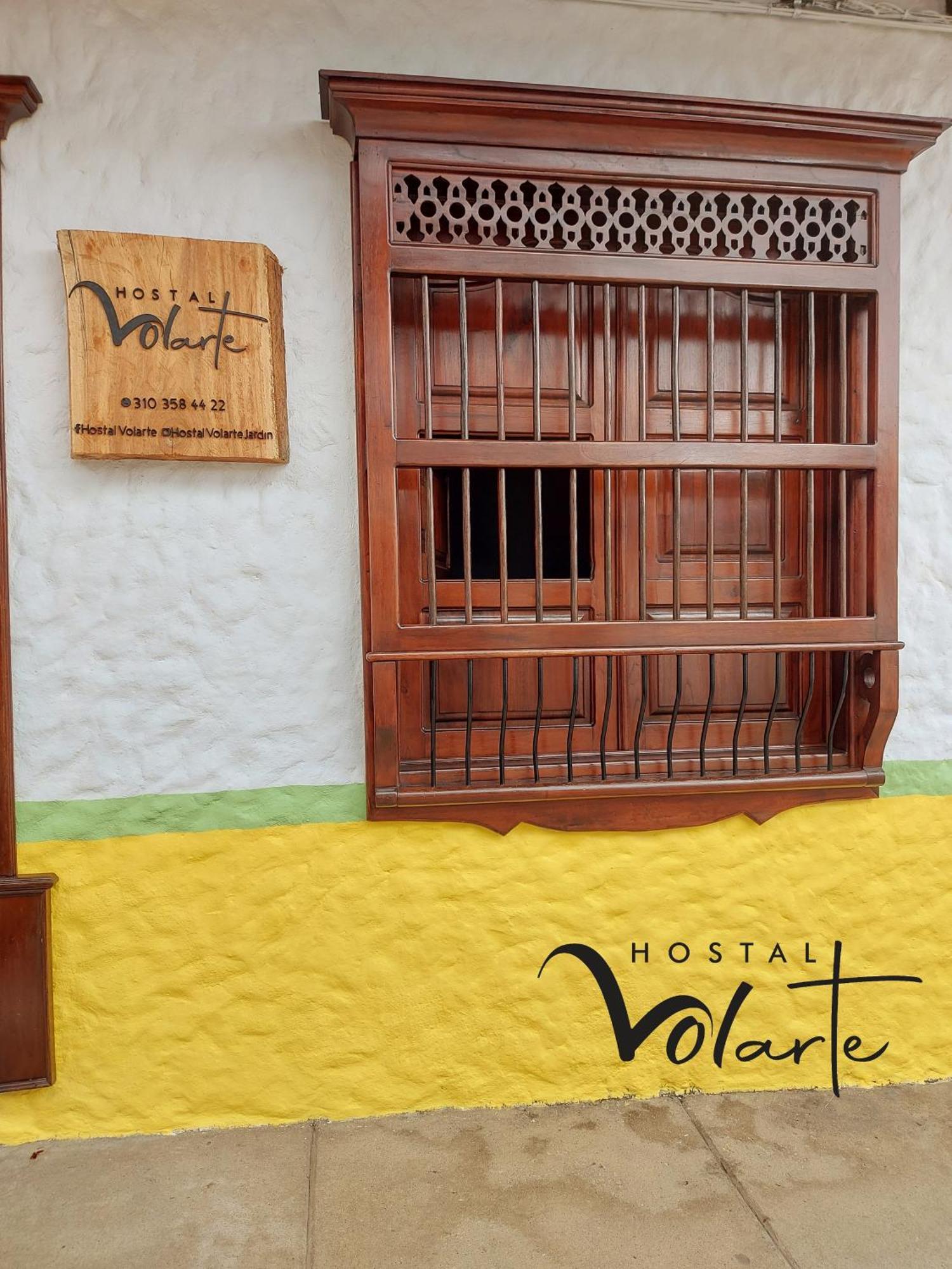Volarte Hostal Jardín Exterior foto